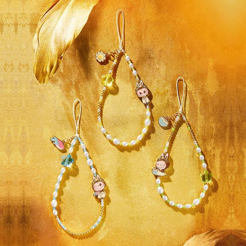 👑正版👑泰國限定 Labubu 拉布布 手機掛鏈盲盒 泡泡瑪特 POPMART❤️台灣現貨+預購❤️-細節圖2