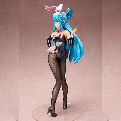 【為美好的世界獻上祝福！】阿克婭兔女郎 阿庫婭兔女郎❤️台灣現貨❤️盒裝美少女手辦動漫公仔雕像GK-細節圖2