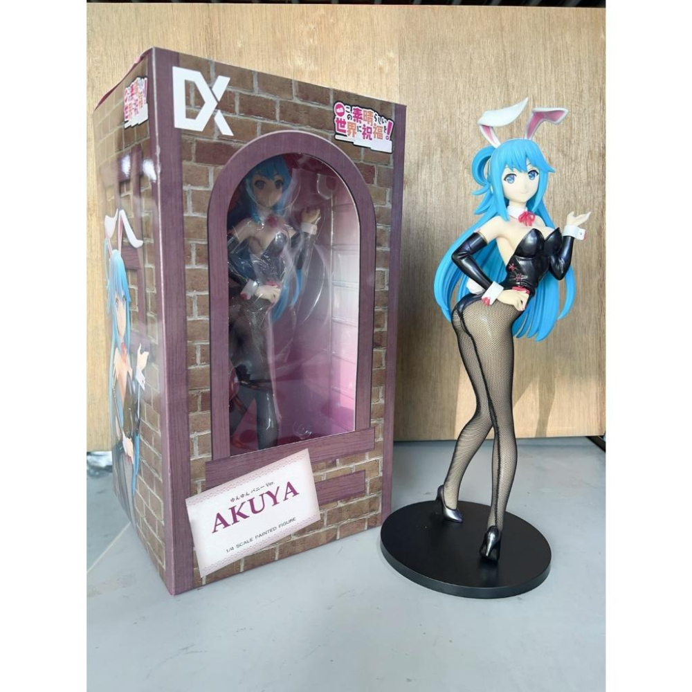 【為美好的世界獻上祝福！】阿克婭兔女郎 阿庫婭兔女郎❤️台灣現貨❤️盒裝美少女手辦動漫公仔雕像GK-細節圖9