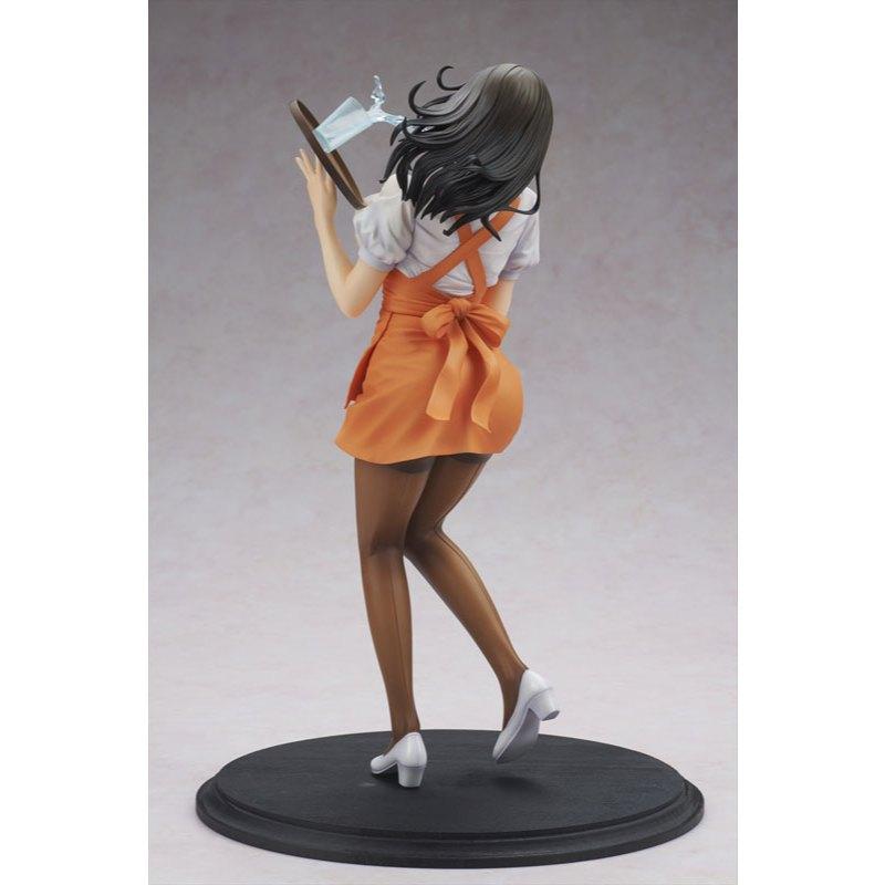 👑👑少婦女服務生 若妻 仁美【港版】❤️台灣現貨❤️盒裝美少女手辦動漫公仔雕像gk-細節圖2