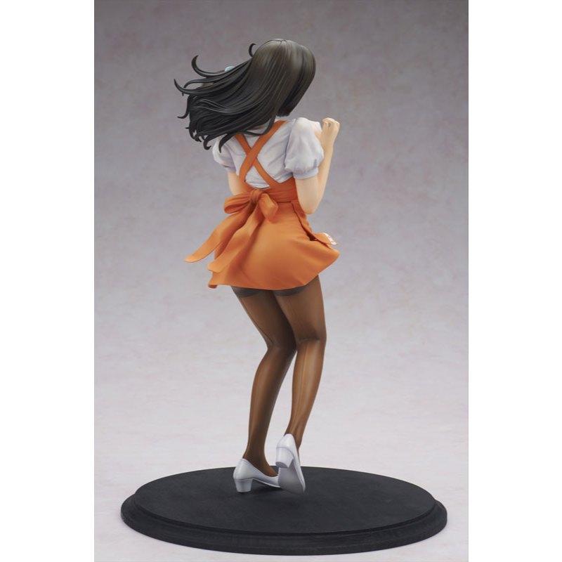 👑👑少婦女服務生 若妻 仁美【港版】❤️台灣現貨❤️盒裝美少女手辦動漫公仔雕像gk-細節圖3