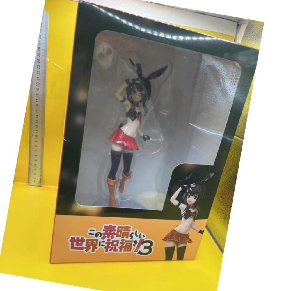 【為美好的世界獻上祝福！】惠惠兔女郎❤️台灣現貨❤️盒裝美少女手辦動漫公仔雕像GK-細節圖5