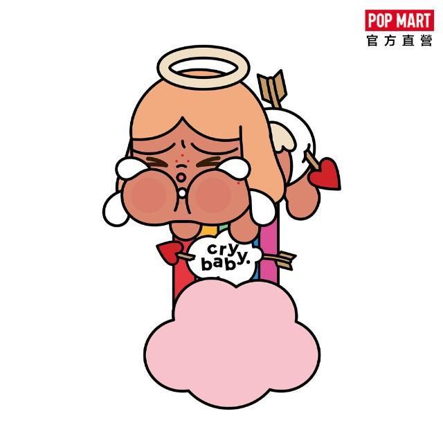 👑泡泡瑪特 POPMART👑【正版】crybaby crying for love 哭娃徽章❤️台灣現貨+預購❤️-細節圖2
