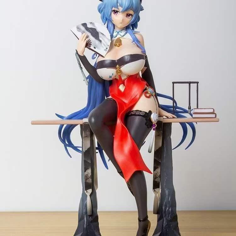 【原神】甘雨 循循守月ver❤️台灣現貨❤️盒裝美少女手辦動漫公仔雕像GK-細節圖2