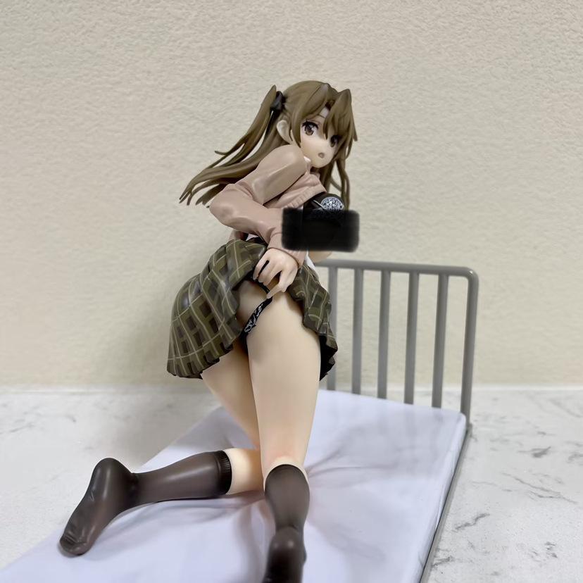 【原畫】保健室的橘同學  保健室的橘桑 jk 制服❤️台灣現貨❤️盒裝美少女手辦動漫公仔雕像GK-細節圖3