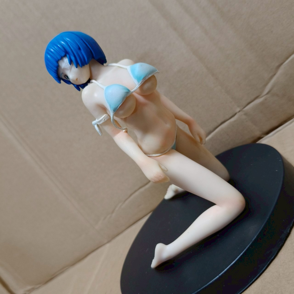 👑【港版】⬆️實拍⬆️一騎當千 呂蒙子明水著 泳裝公仔 美女手辦 內衣可脫公仔 高度約13公分-細節圖4