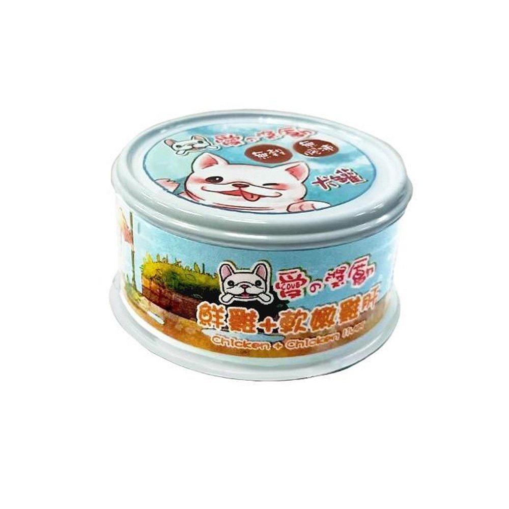 愛的獎勵 無穀犬罐80g 【24罐組】雞高湯添加 無膠凍 肉絲罐 狗罐 犬罐頭『WANG』-細節圖4