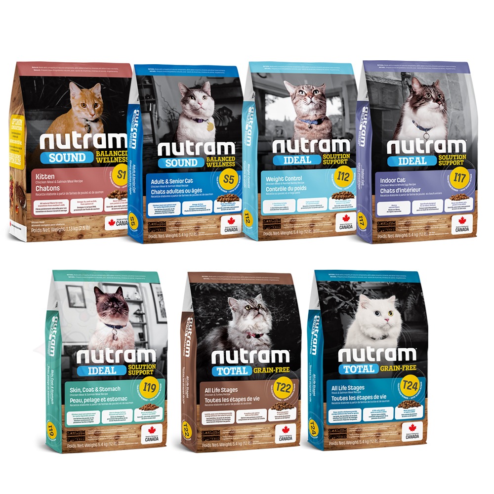 Nutram 紐頓 貓糧 2kg｜S1 S5 I12 I17 I19 T22 T24 貓飼料『WANG』-細節圖2