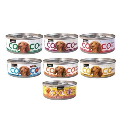 SEEDS 惜時 聖萊西 COCO PLUS愛犬機能餐罐【24罐組】 80g/170g 副食罐 狗罐頭『WANG』-細節圖7