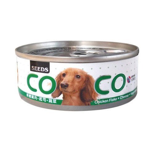 SEEDS 惜時 聖萊西 COCO PLUS愛犬機能餐罐【24罐組】 80g/170g 副食罐 狗罐頭『WANG』-細節圖9