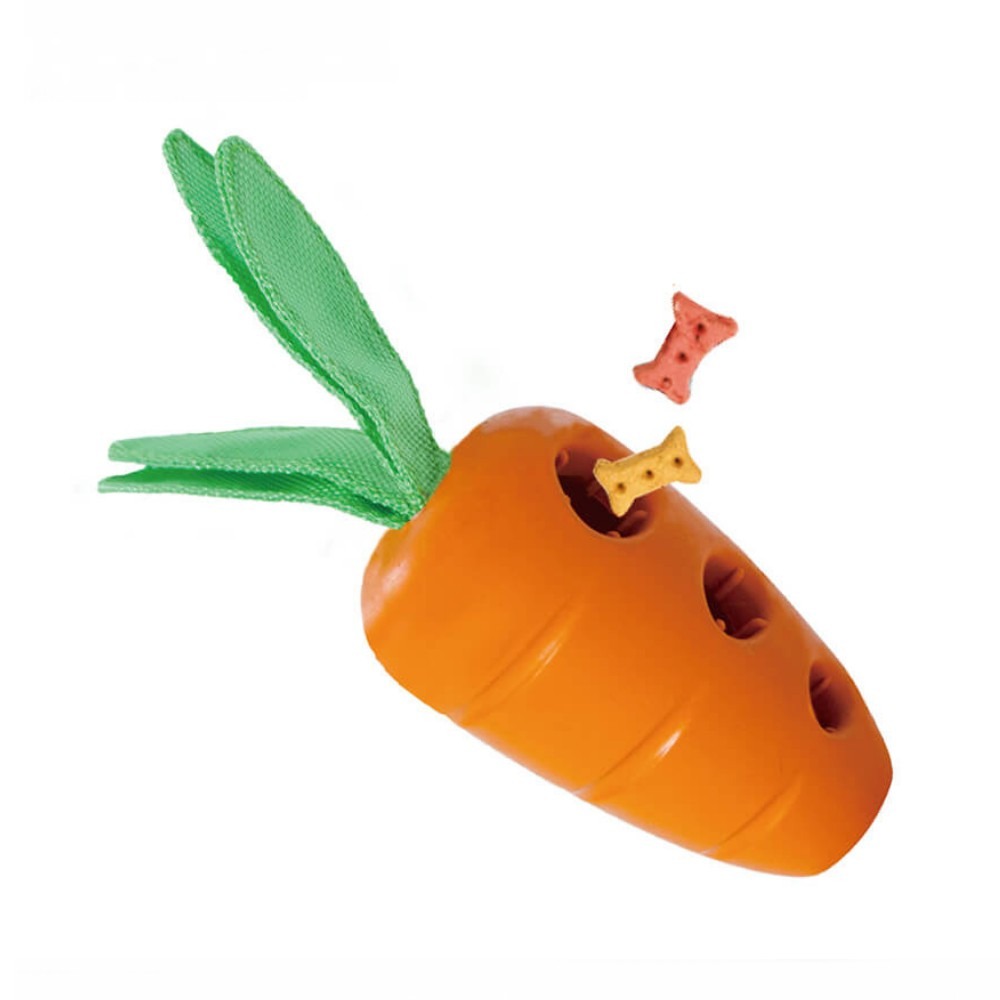 美國 Petstages 67674 益智胡蘿蔔 磨牙 潔齒 啃咬 益智玩具 藏食益智玩具『WANG』-細節圖5