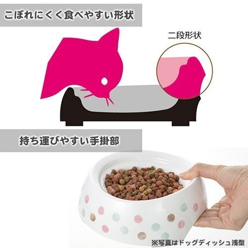 日本 Richell 特殊食用貓碗 SS號/S號 食物不外撒碗型 底腳止滑橡膠不傷地板 餐碗【原廠公司貨】『WANG』-細節圖5