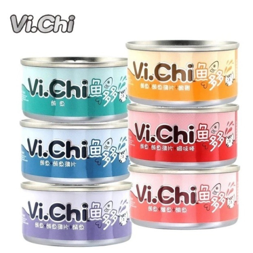 VI.CHI 維齊 魚多多點心罐80g 【單罐】來自海洋豐富的蛋白質 貓罐頭『WANG』