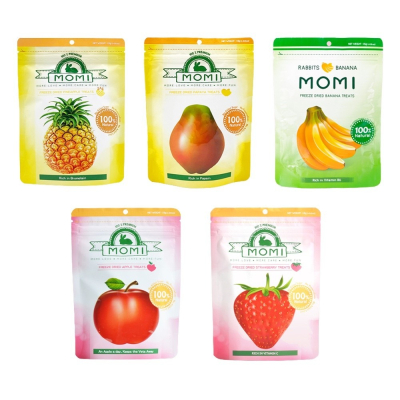 美國 摩米 MOMI 特級凍乾脆脆15g 蘋果/香蕉/菠蘿/草莓/木瓜 水果乾 小寵點心 鼠零食 兔零食『WANG』