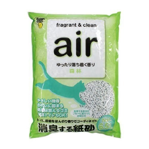 Super Cat-日本空氣air香水3D紙砂除臭貓砂6.5L【單包/6包組免運】貓砂『WANG』-細節圖4