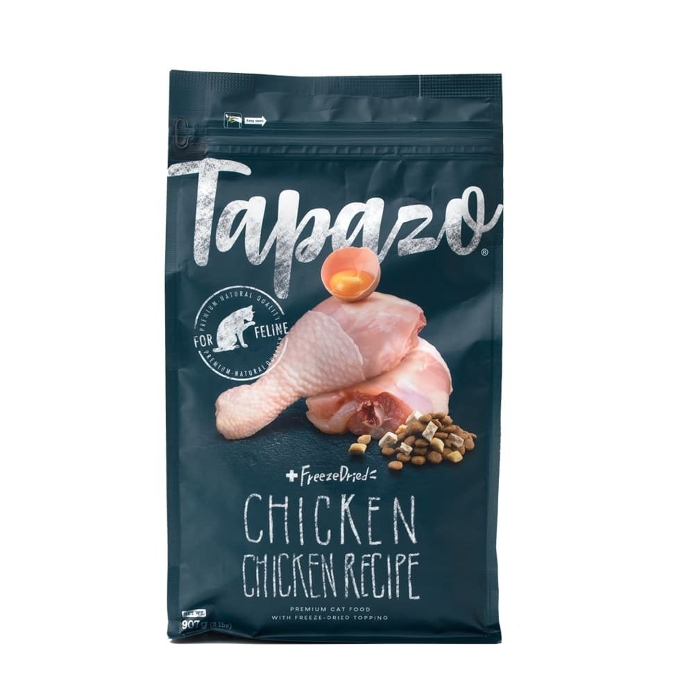 TAPAZO 特百滋 凍乾雙饗宴 貓糧 2LB(907g) 進口營養乾糧+美味佐餐凍乾『WANG』-細節圖4