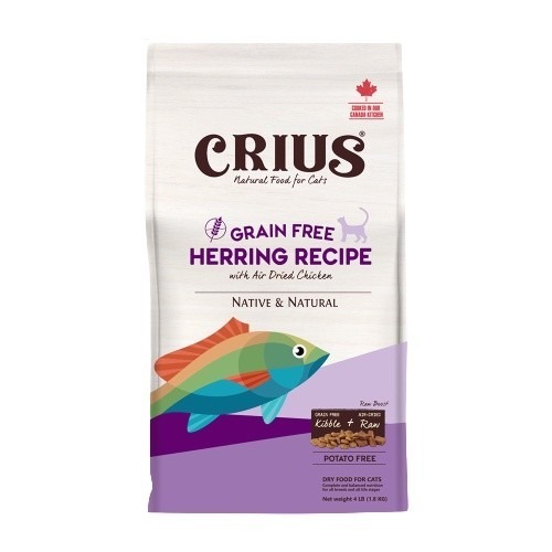 CRIUS 克瑞斯 天然無榖貓糧 1LB 白鮭魚/火雞肉/雞肉 天然風乾肉塊 貓糧『WANG』-細節圖7