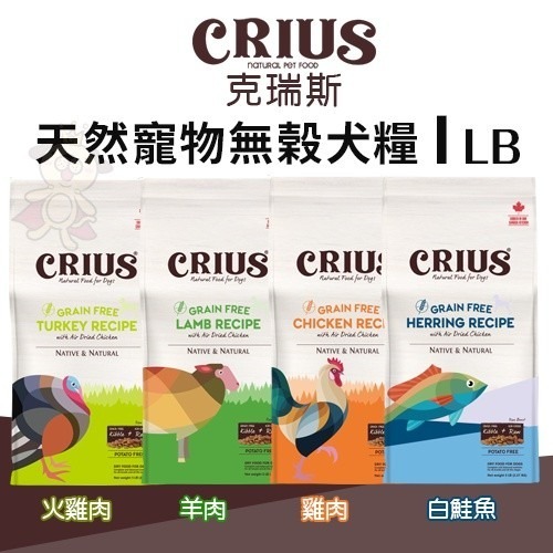 CRIUS 克瑞斯 天然寵物無榖犬糧 1LB 天然風乾肉塊 無榖犬糧 犬糧 狗飼料『WANG』-細節圖2