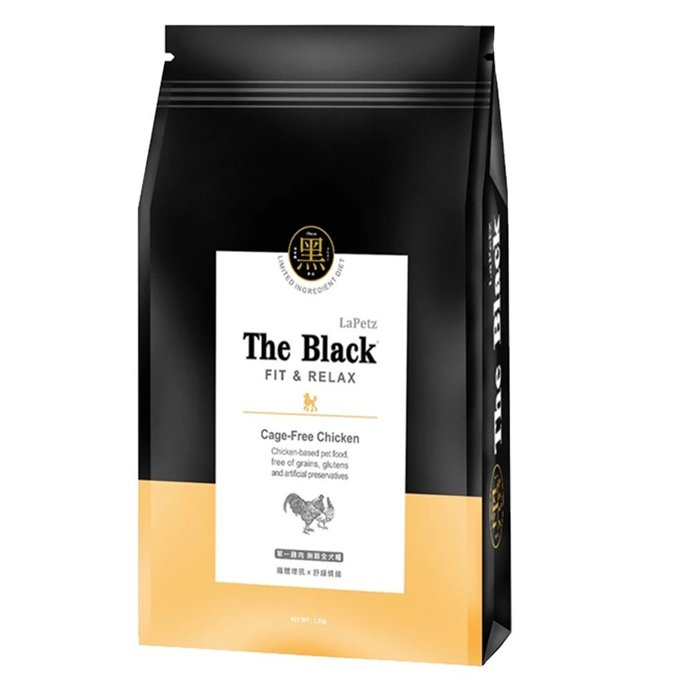 LaPetz 樂倍 The Black黑酵母單一無穀犬糧 400g/1.5kg 【加送贈品】 乾飼糧 犬糧『WANG』-細節圖7