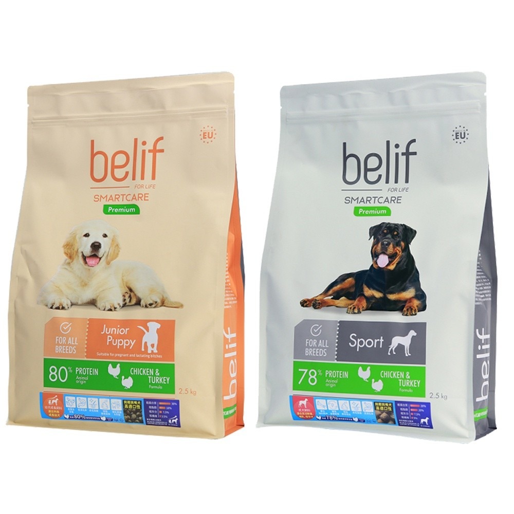 Belif比利夫 幼犬/成犬 飼料 18kg 高達78%鮮肉蛋白質含量 狗糧『WANG』-細節圖4