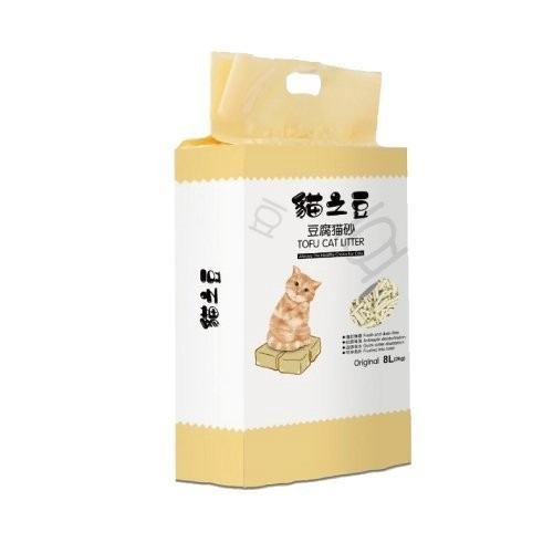 貓之豆 豆腐貓砂 3kg 【單包/2包組】快速凝結 抗菌除臭 貓砂『WANG』-細節圖5
