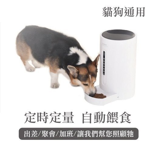 PETMII《智能寵物餵食器》犬貓用4.6L大容量『WANG』-細節圖3