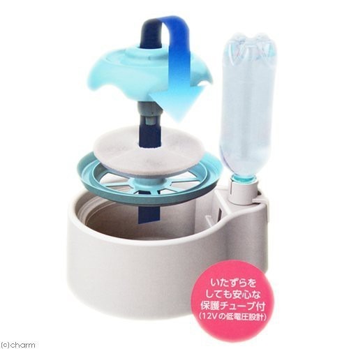 日本【Marukan】 自動循環式寵物給水器2L-犬用DP-347『WANG』-細節圖3