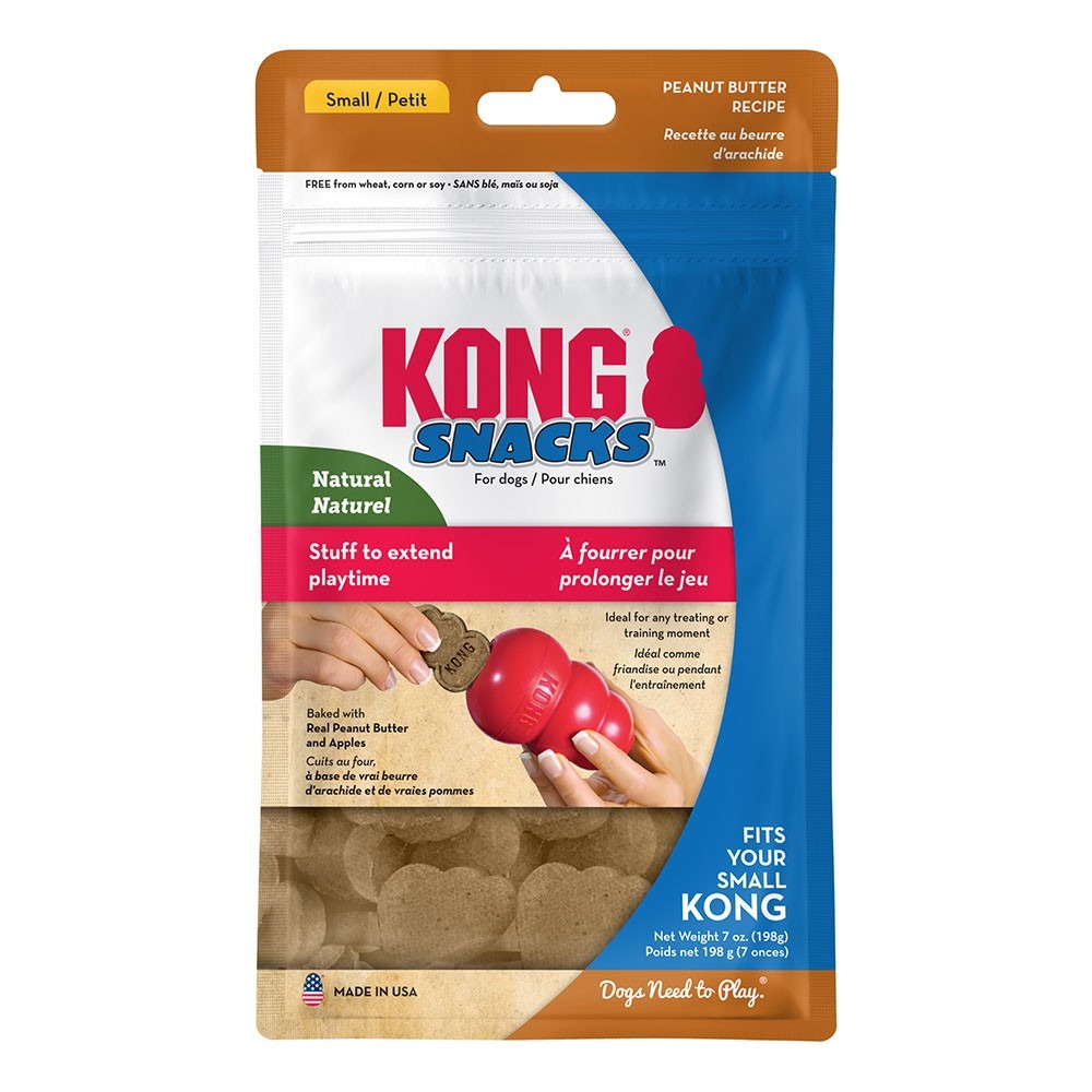 美國 KONG 美味花生醬系列 真的是花生醬 形狀餅乾 可搭配 KONG益智玩具系列 狗零食『WANG』-細節圖9