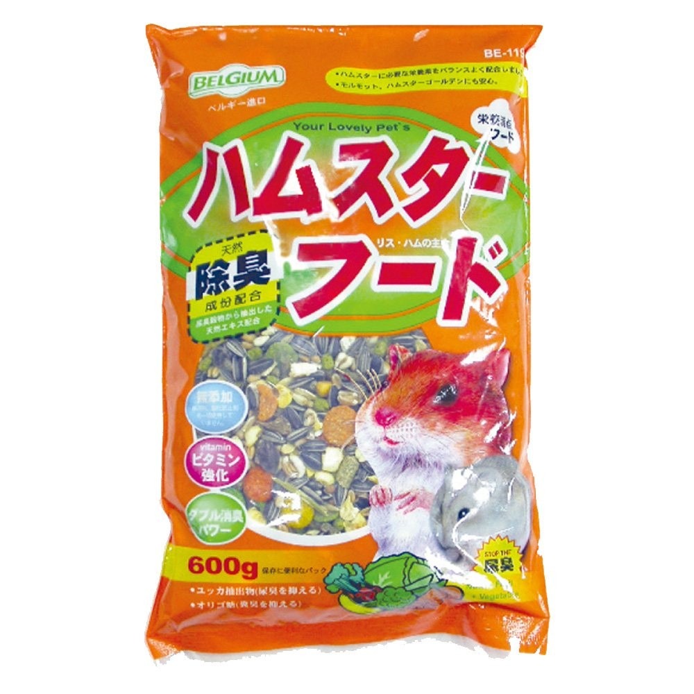 荷蘭 BELGIUM 愛鼠主食BE119原味/BE120堅果+水果+蔬菜-600g 原味 添加新鮮牧草及多種『WANG』-細節圖3