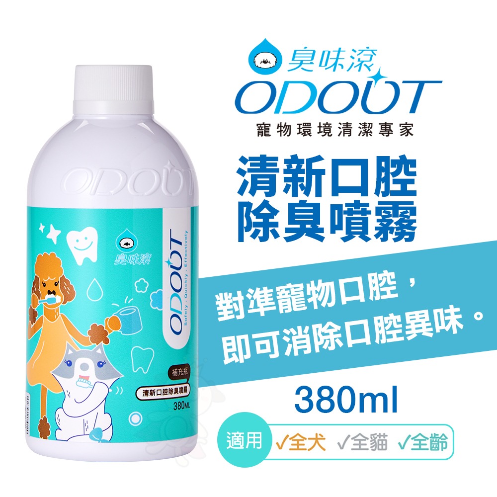 ODOUT 臭味滾 清新口腔除臭噴霧 口腔除臭 寵物口腔清潔 犬貓用『WANG』-細節圖4