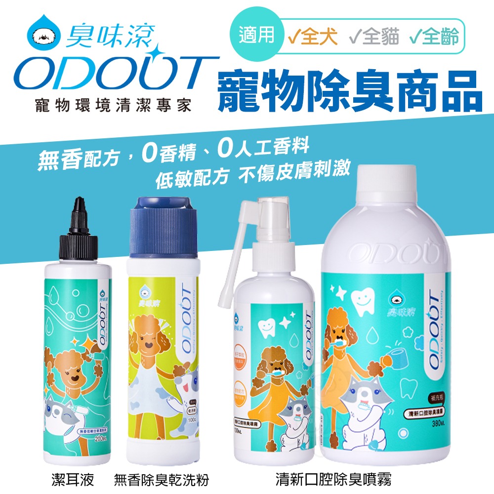 ODOUT 臭味滾 清新口腔除臭噴霧 口腔除臭 寵物口腔清潔 犬貓用『WANG』-細節圖5