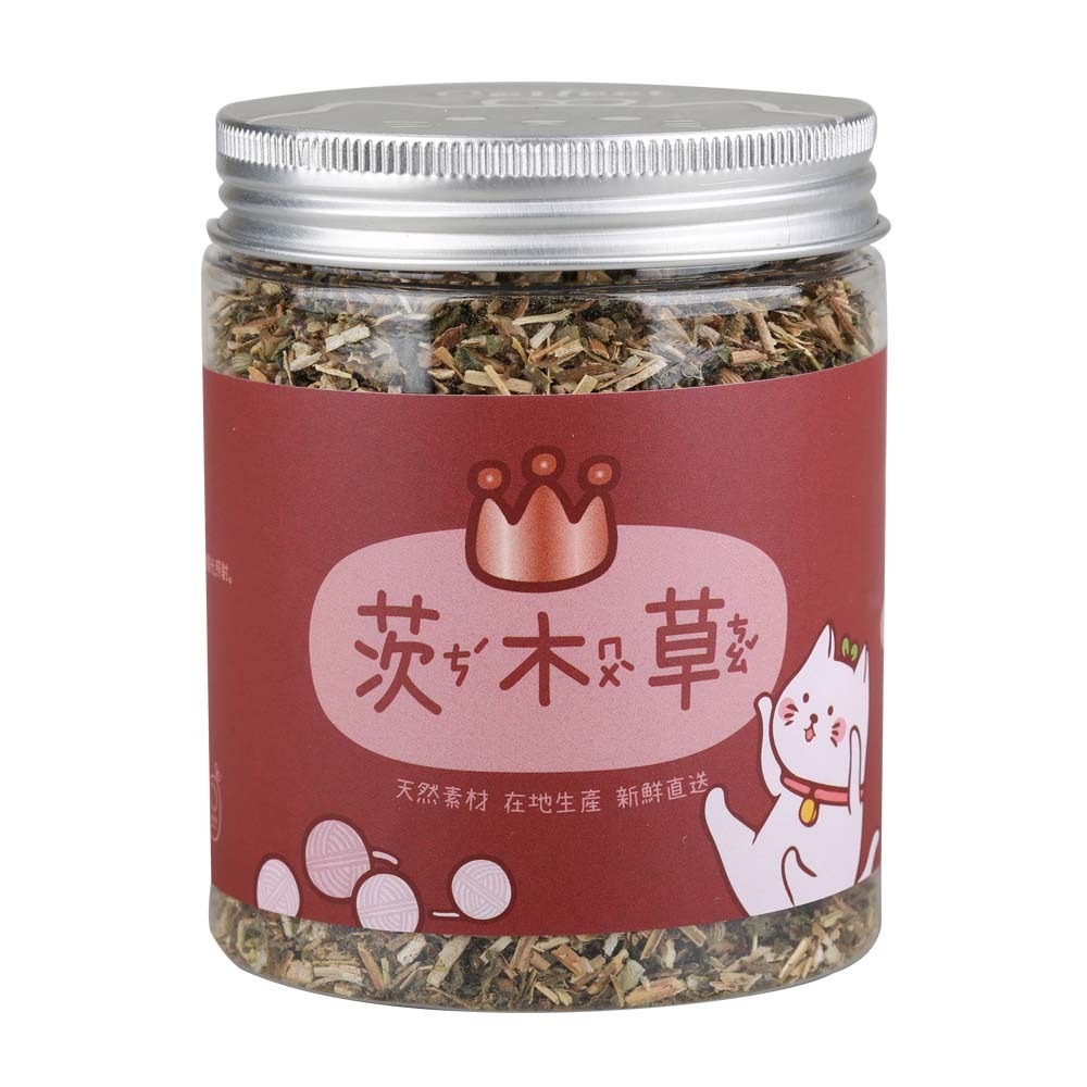 CatFeet 茨木草 特級貓薄荷 銅罐｜小罐 大罐 粗細葉貓草 化毛 可撒在貓玩具抓板上 貓零食『WANG』-細節圖4