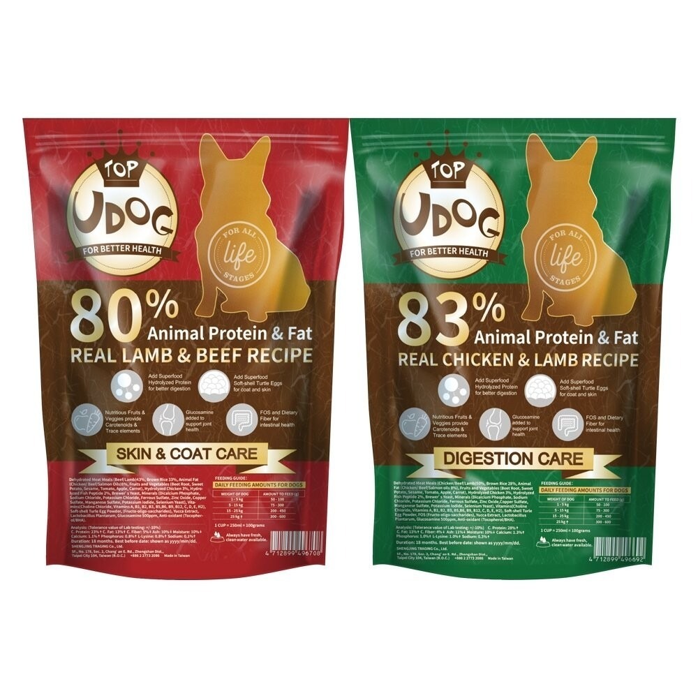 UCAT 全齡貓｜ UDOG 全齡犬 400g 犬糧 狗飼料 貓糧 貓飼料『林口旗艦店』-規格圖8