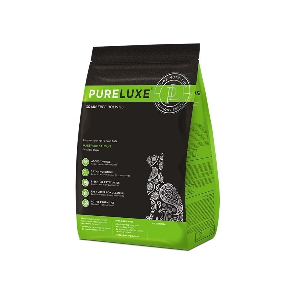 【特價下殺/免運】PureLUXE 美國純華 天然無穀貓糧3.3LB 成幼貓/室內貓/長毛貓/高齡低卡貓『林口旗艦店』-規格圖6