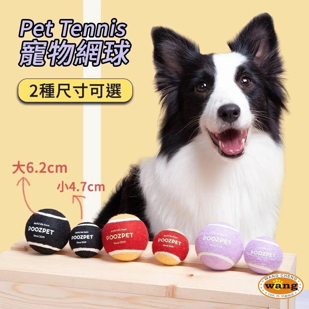 POOZPET 寵物網球 狗玩具 發聲網球 寵物磨牙/耐咬/大型犬 /互動玩具『WANG』『林口旗艦店』-細節圖3