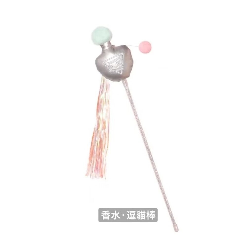 【現貨】POOZPET 口紅｜粉餅盒藏食玩具｜香水逗貓棒 貓玩具 寵物益智玩具 藏食 逗貓棒『旺城寵物』-規格圖10