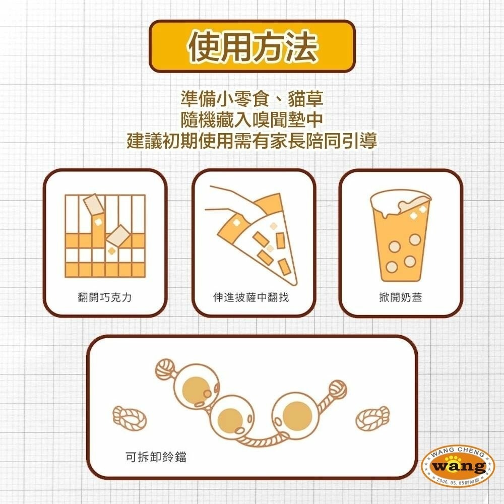 POOZPET 肥宅快樂餐嗅聞墊 寵物玩具 在家遛狗/慢食/益智覓食玩具 狗玩具『林口旗艦店』-細節圖7