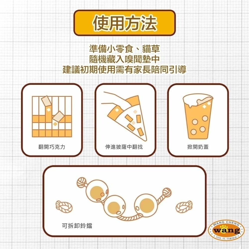【現貨】POOZPET 肥宅快樂餐嗅聞墊 寵物玩具 在家遛狗/慢食/益智覓食玩具 狗玩具『林口旗艦店』-細節圖7