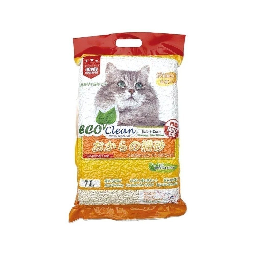 艾可|豆腐貓砂-玉米7L