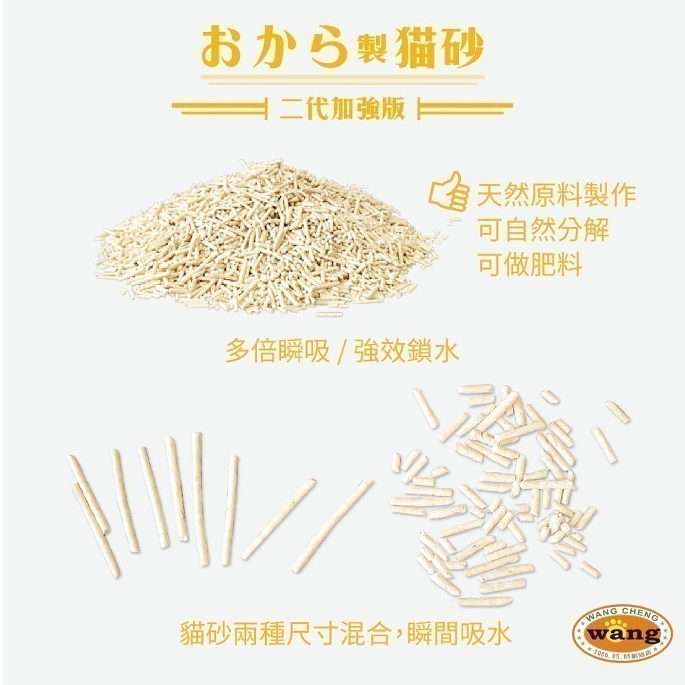 🔥【單包】🔥icat 寵喵樂 環保天然豆腐砂 6L扎實的凝結力  豆腐砂 貓砂『林口旗艦店』-細節圖4