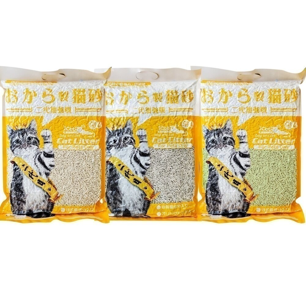 🔥【單包】🔥icat 寵喵樂 環保天然豆腐砂 6L扎實的凝結力  豆腐砂 貓砂『林口旗艦店』-規格圖10