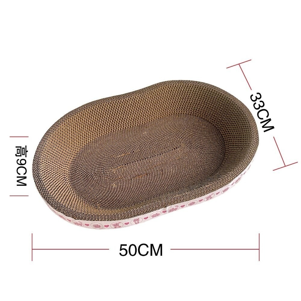 🔥特價下殺🔥icat 寵喵樂 貓抓板 S型波浪款 拱型骨型 長方型平面 拱型 平板式 可愛貓咪『林口旗艦店』-規格圖8