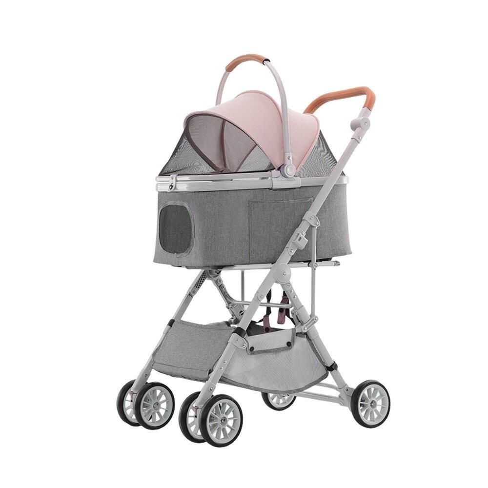 📣年終特價活動🎉BND寵喵樂 可分離式寵物推車 BND103  可調節 可分離式 一鍵收車 寵物推車『林口旗艦店』-規格圖10