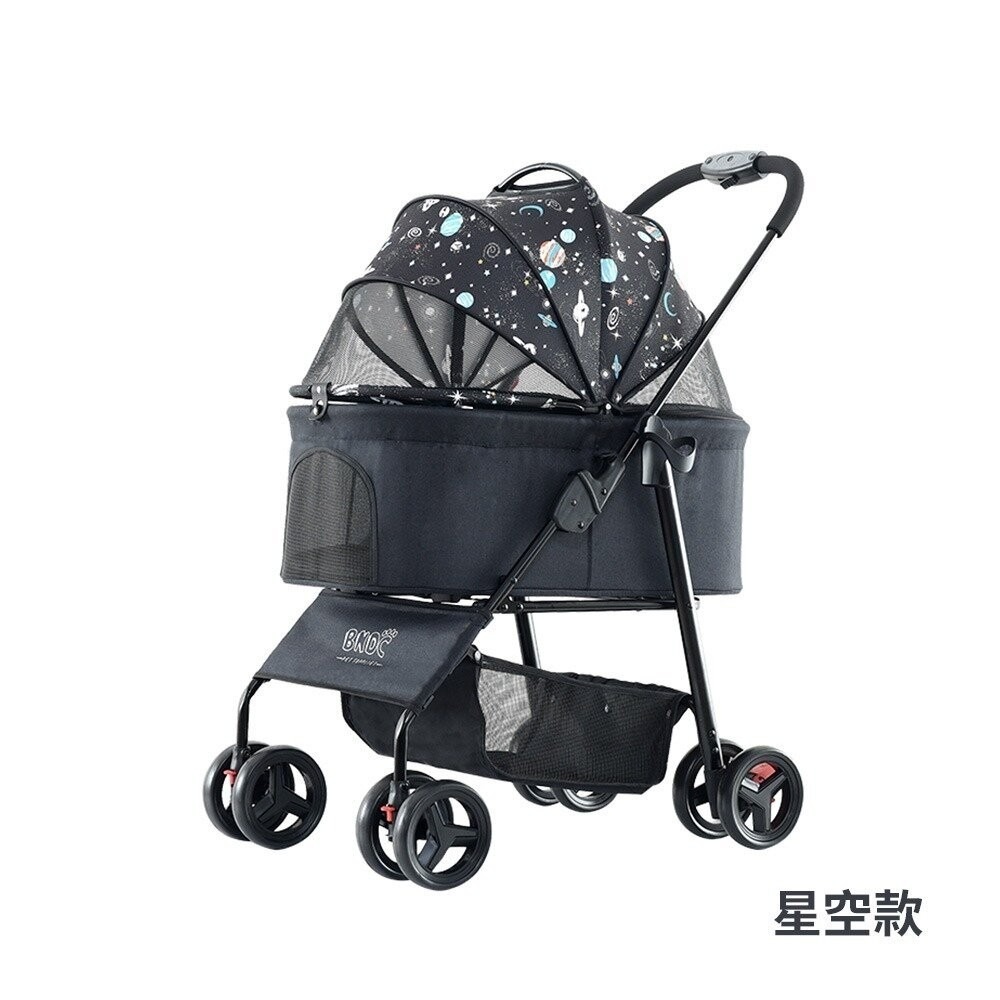 【免運】BND 輕便戶外寵物推車 外出寵物車 可分離式 推車 貓狗寵物車 BNDK107『林口旗艦店』-規格圖9