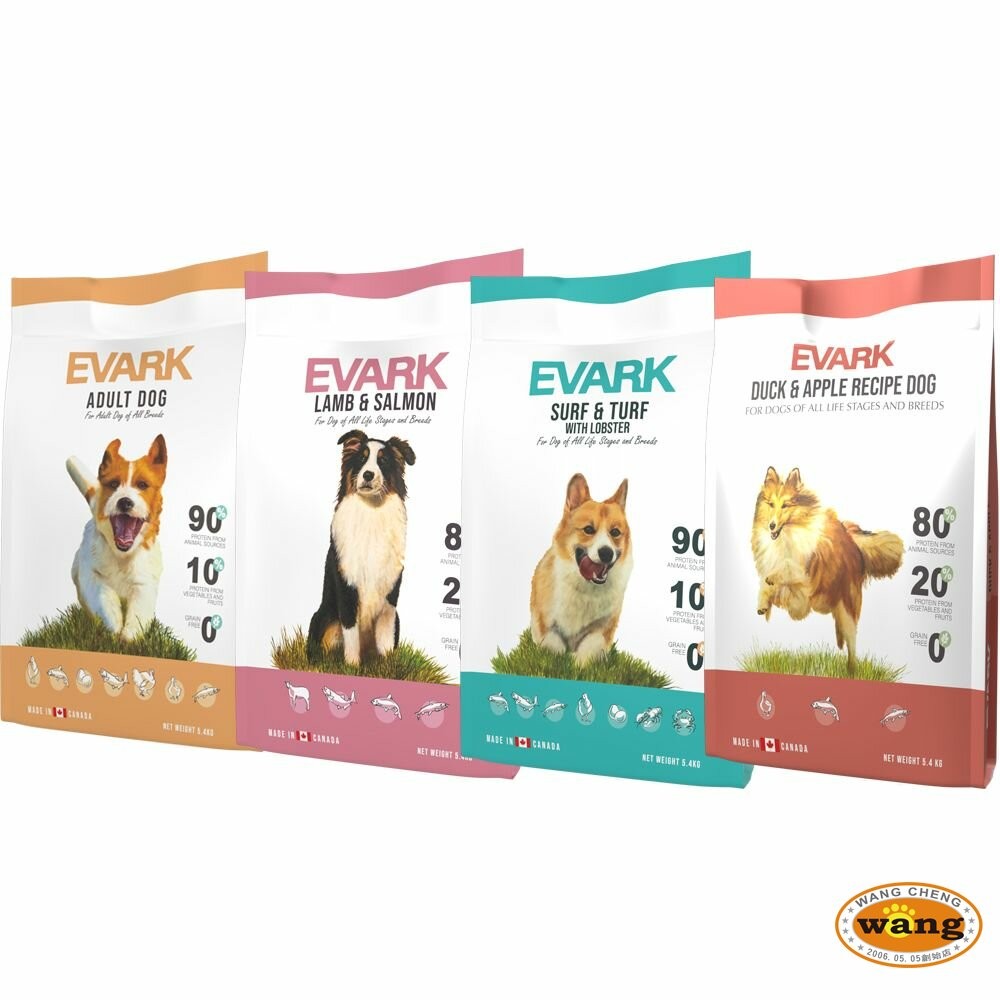 EVARK 渴望 無穀狗飼料 10kg【免運】鮮雞 海陸龍蝦 羊肉鮭魚 鴨肉蘋果 犬糧『林口旗艦店』-細節圖3