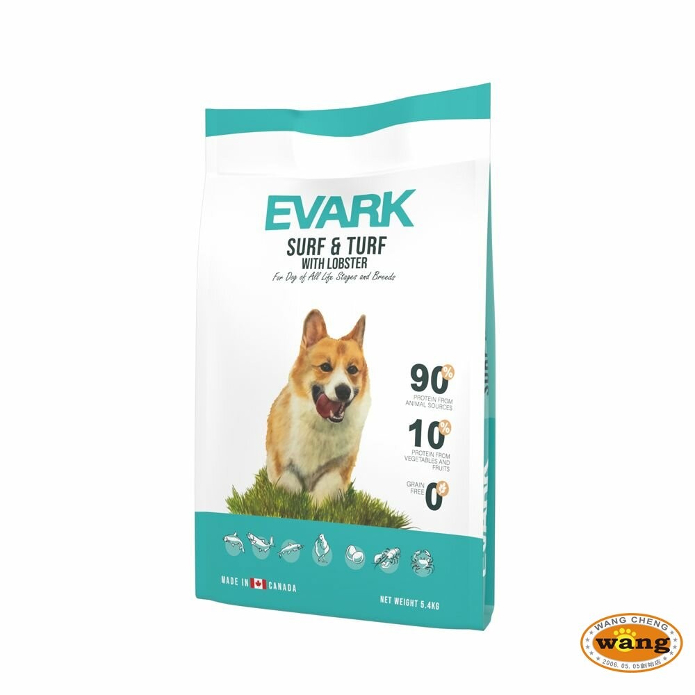 EVARK 渴望 無穀狗飼料 10kg【免運】鮮雞 海陸龍蝦 羊肉鮭魚 鴨肉蘋果 犬糧『林口旗艦店』-細節圖8