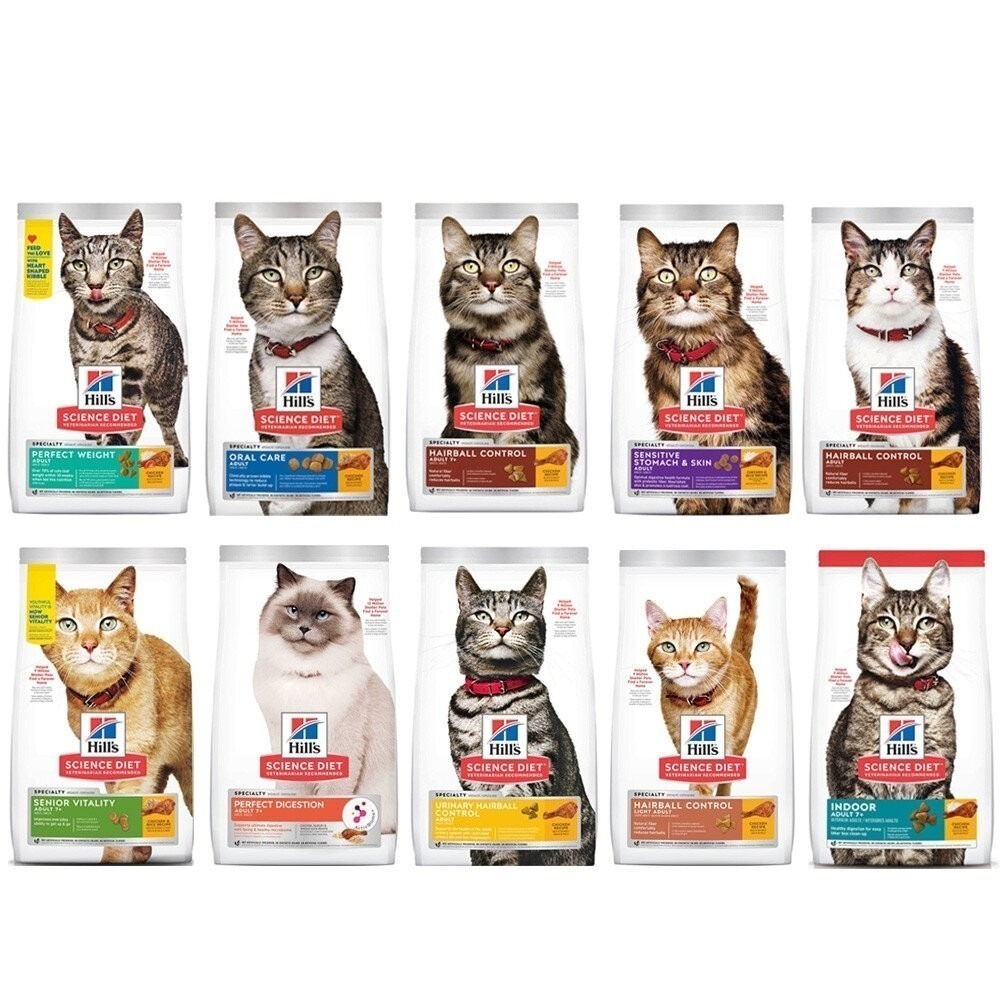 Hills 希爾思 貓糧 5.89kg-10kg 幼貓 成貓 高齡貓 室內貓 貓飼料『林口旗艦店』-細節圖2