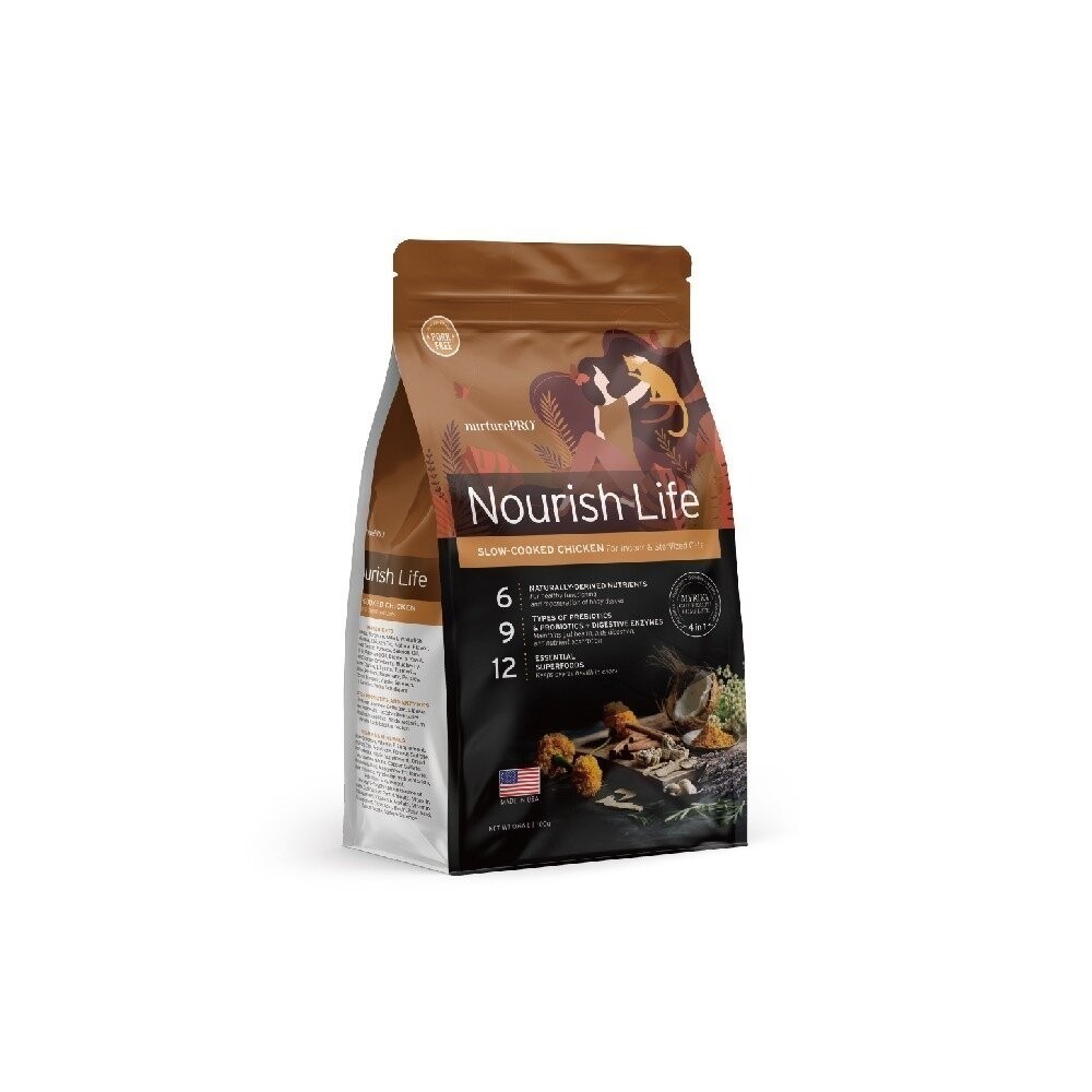 Nurture PRO 天然密碼 貓糧 300g 幼成貓 室內幼貓 成貓 低敏雞肉『林口旗艦店』-規格圖5