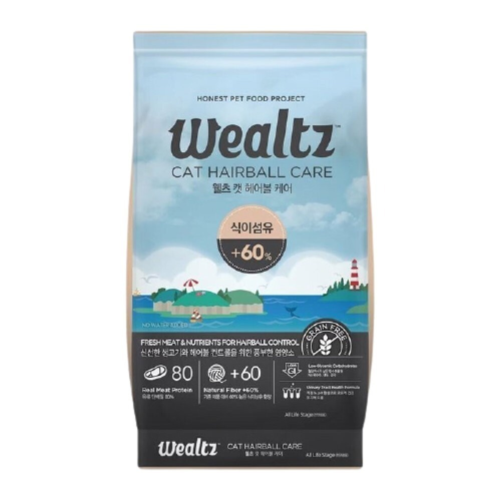 Ｗealtz 維爾滋 天然無穀寵物貓糧 300g 夾鏈獨立包 幼成貓 全齡貓 化毛貓 低脂貓 貓飼料『林口旗艦店』-規格圖6