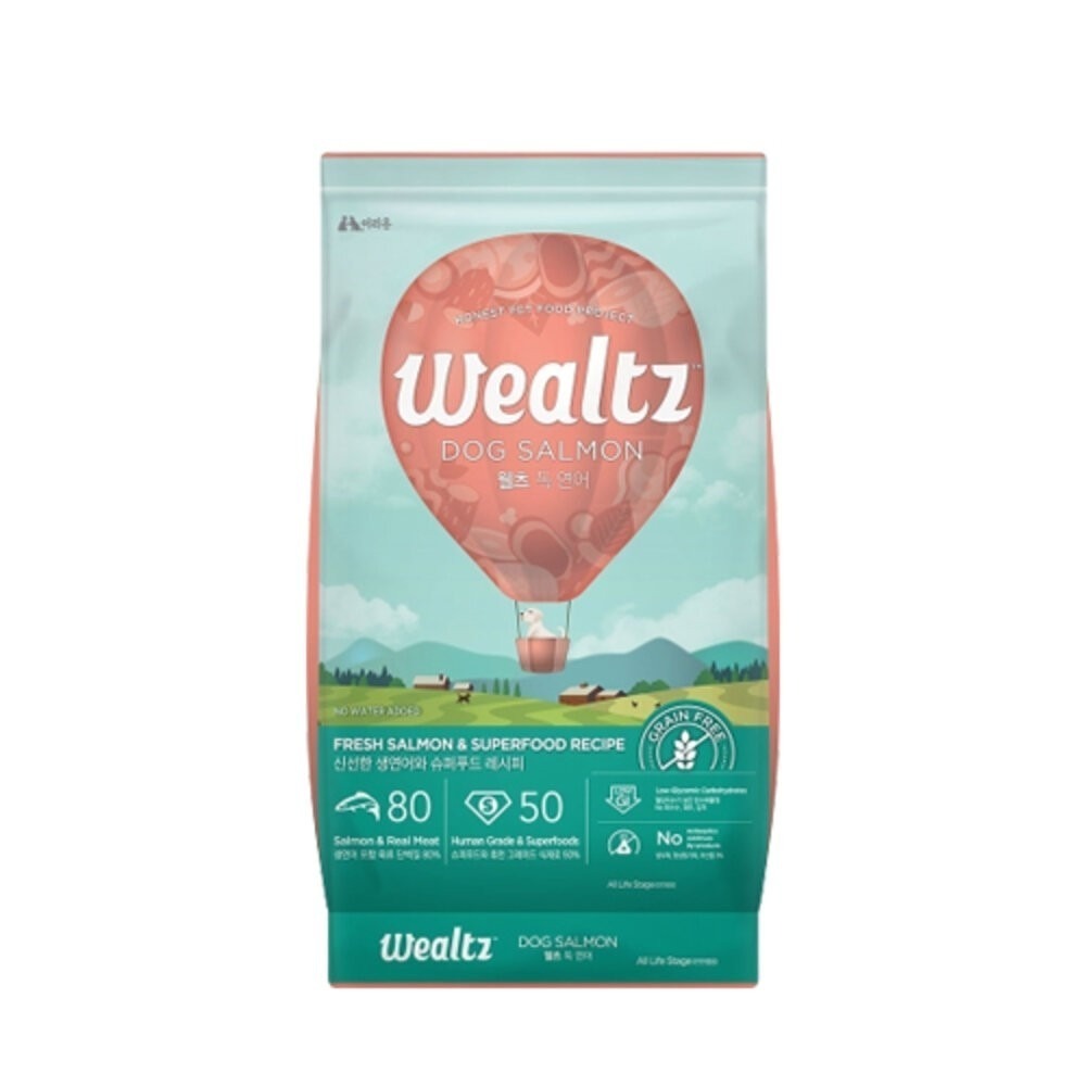 Ｗealtz 維爾滋 天然無穀犬糧 300g 夾鏈獨立包 韓國品牌 幼成犬 高齡犬 低脂 護眼 關節『林口旗艦店』-規格圖6